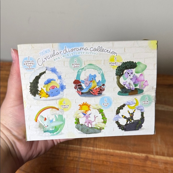 Re-Ment Pokémon Circular Diorama Collection Lapras Figure - Picture 2 of 3